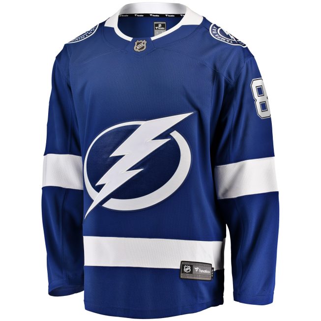 Erik Cernak Tampa Bay Lightning Fanatics Home Breakaway Player Jersey - Blue - Image 2