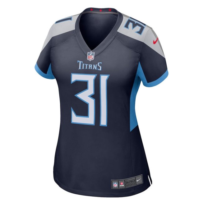 Kevin Byard 31 Tennessee Titans Women Jersey - Navy - Image 2