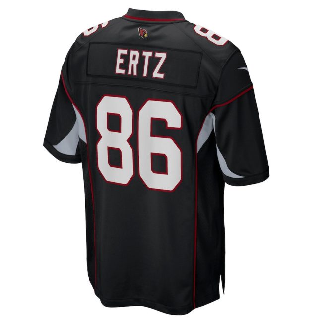 Zach Ertz 86 Arizona Cardinals Men Alternate Game Jersey - Black - Image 3