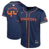 Yordan Alvarez 44 Houston Astros City Connect Limited YOUTH Jersey - Navy