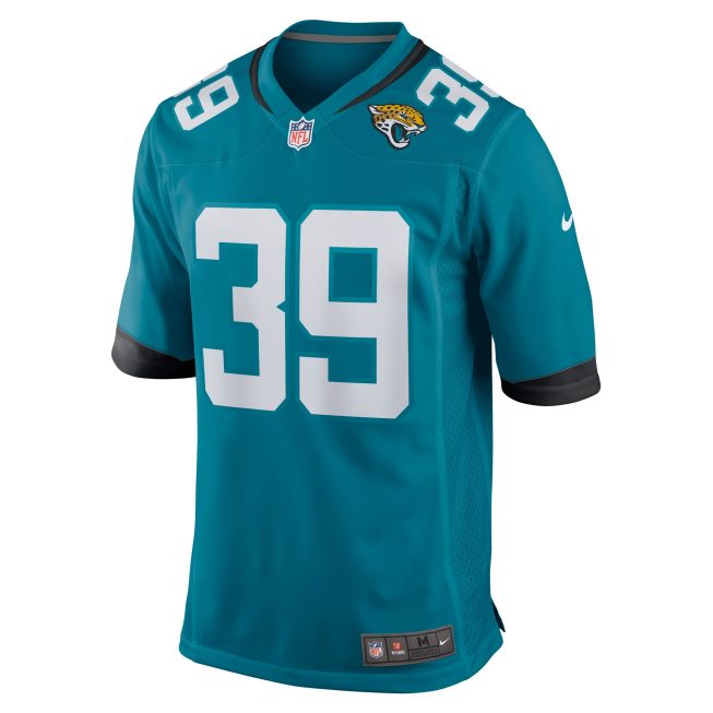 Jamal Agnew Jacksonville Jaguars Game Jersey - Teal - Image 2