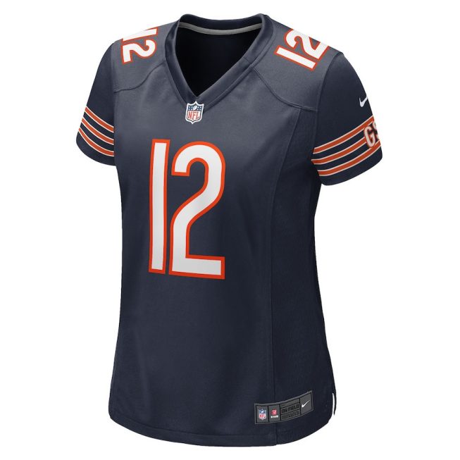 Velus Jones Jr. 12 New York Giants Women Game Jersey - Navy - Image 2