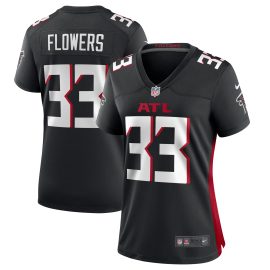 Tre Flowers Atlanta Falcons Women's Team Game Jersey - Black