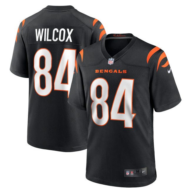 Mitchell Wilcox Cincinnati Bengals Player Game Jersey - Black