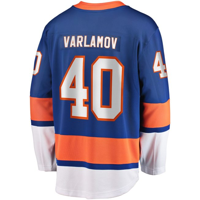 Semyon Varlamov New York Islanders Fanatics Replica Player Jersey - Royal - Image 3