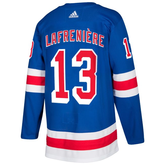 Alexis Lafreniere New York Rangers Home Authentic Player Jersey - Blue - Image 3