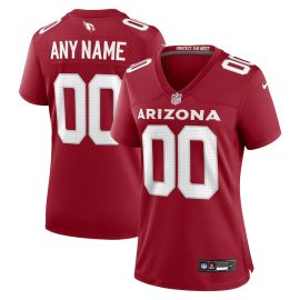 Arizona Cardinals Women Custom GameJersey - Cardinal
