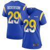 Eric Dickerson 29 Los Angeles Rams Women Game Retired Jersey - Royal