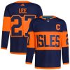 Anders Lee New York Islanders 2024 Stadium Series Primegreen Authentic Player Jersey - Navy