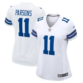 Micah Parsons Dallas Cowboys Women's Game Player Jersey - White