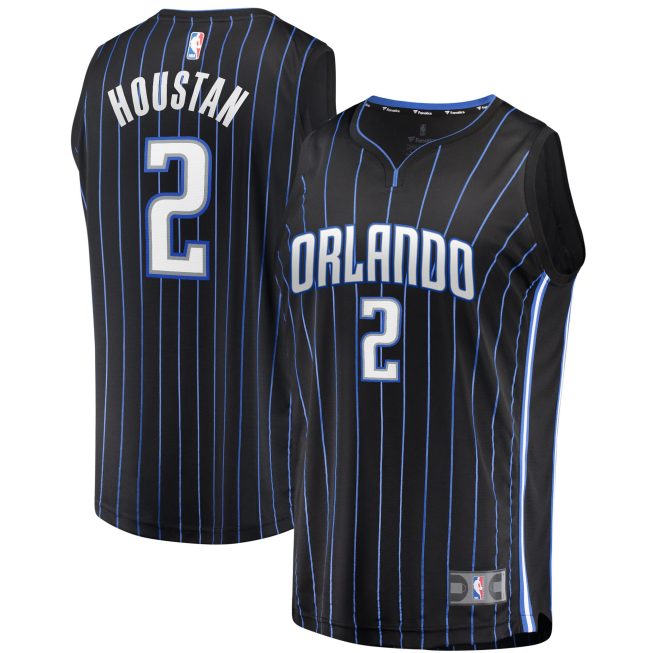 Caleb Houstan Orlando Magic Fanatics Fast Break Replica Jersey - Icon Edition - Black