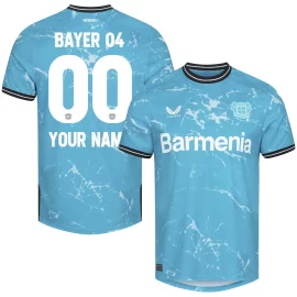 Bayer 04 Leverkusen 2023/24 Alternate Jersey Customized - Men Blue