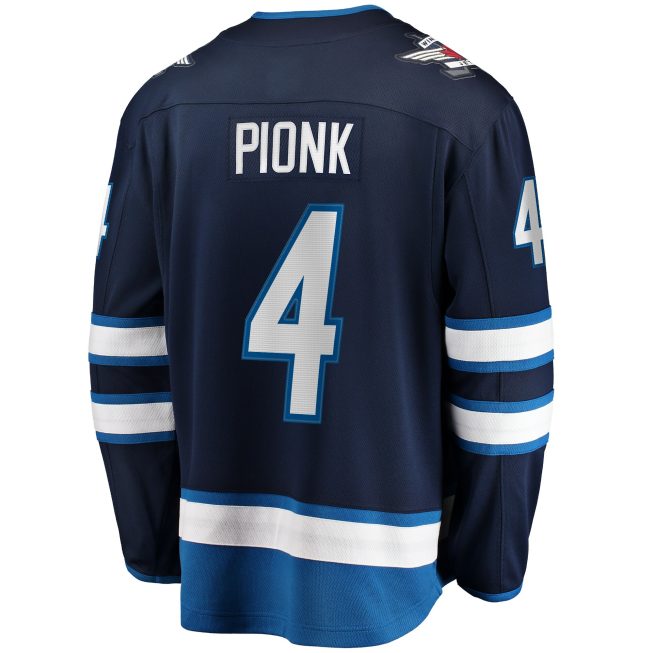 Neal Pionk Winnipeg Jets Fanatics Home Breakaway Player Jersey - Navy - Image 3