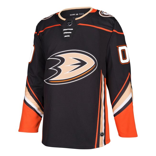 Anaheim Ducks Authentic Custom Jersey - Black - Image 2