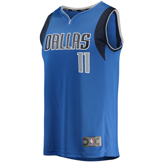 Tim Hardaway Jr. Dallas Mavericks Fanatics Youth Fast Break Player Jersey - Icon Edition - Blue - Image 2