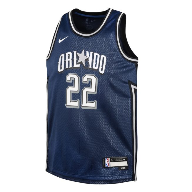 Franz Wagner 22 Orlando Magic 2023/24 City Edition Swingman YOUTH Jersey - Navy - Image 2