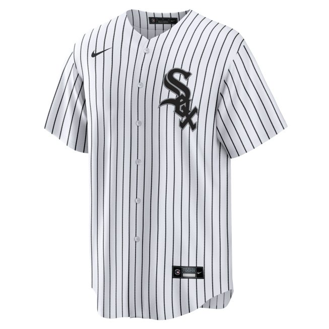 Yoan Moncada Chicago White Sox Home Replica Player Name Jersey - White - Image 2
