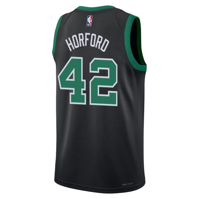 Al Horford 42 Boston Celtics 2024 FINALS CHAMPIONS Swingman Jersey - Statement Edition - Black - Image 3