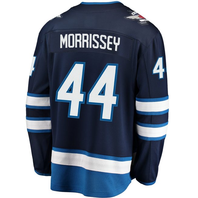 Josh Morrissey Winnipeg Jets Fanatics Breakaway Replica Jersey - Navy - Image 3