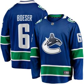 Brock Boeser Vancouver Canucks Fanatics Home Breakaway Jersey - Blue