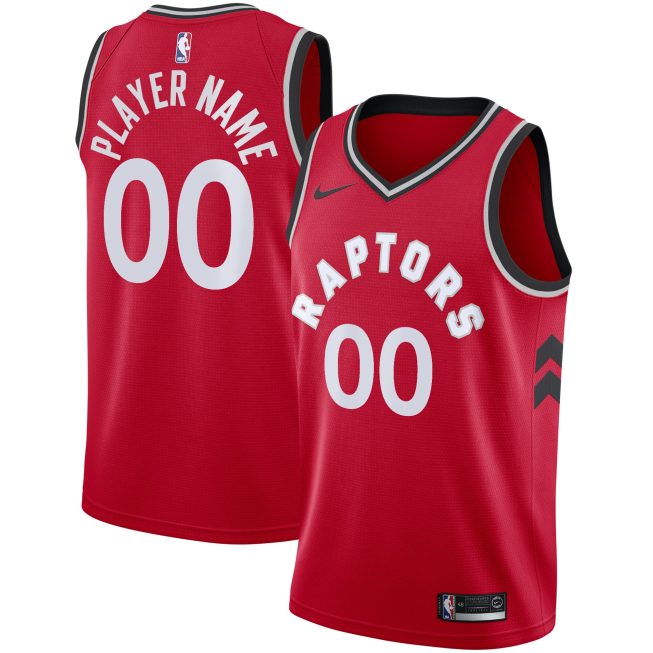Toronto Raptors 2020/21 Swingman Custom Jersey - Icon Edition - Red