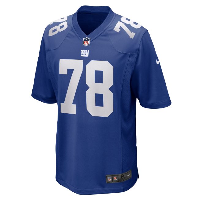 Andrew Thomas New York Giants Player Game Jersey - Royal - Image 2