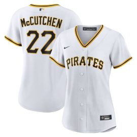Andrew McCutchen 22 Pittsburgh Pirates Home Player Women Jersey - White