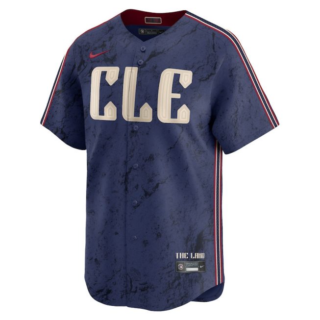 Cleveland Guardians 2024 City Connect Limited Men Jersey - Navy - Image 2