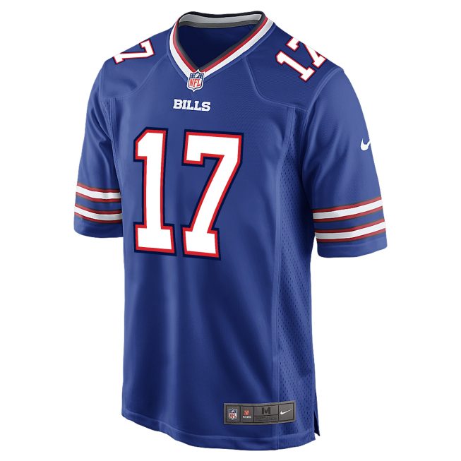 Josh Allen Buffalo Bills Youth Game Jersey - Royal - Image 2