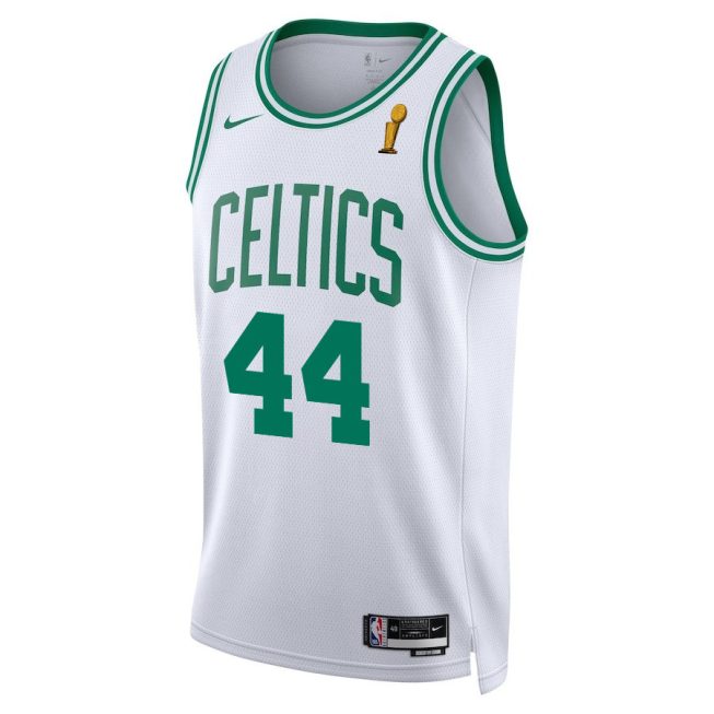 Jaden Springer 44 Boston Celtics 2024 FINALS CHAMPIONS Swingman Jersey - Association Edition - White - Image 2