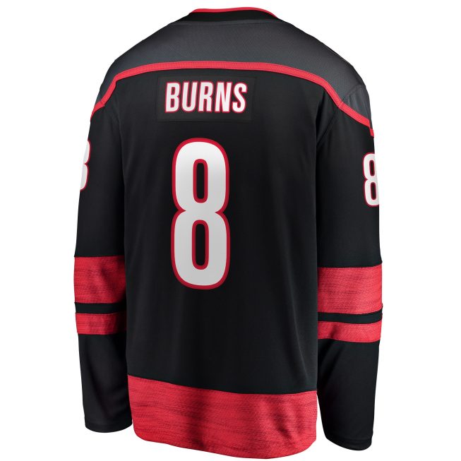 Brent Burns Carolina Hurricanes Fanatics Home Breakaway Player Jersey - Black - Image 3