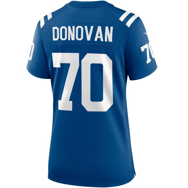 Art Donovan Indianapolis Colts Women's Game Retired Player Jersey - Royal - Image 3