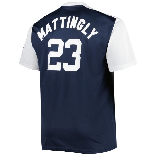 Don Mattingly New York Yankees Cooperstown Collection Replica Player Jersey - Navy/White - Image 3