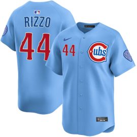 Anthony Rizzo Chicago Cubs Blues Alternate Limited Jersey