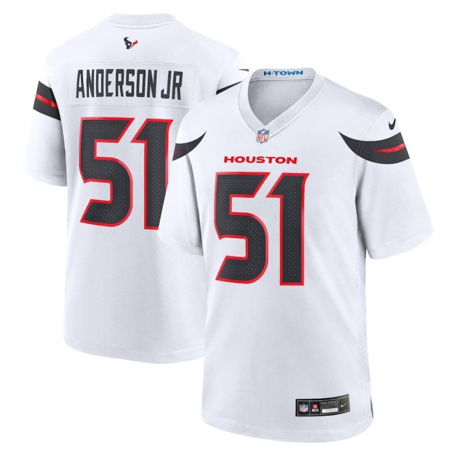 Will Anderson Jr. 51 Houston Texans Game Jersey - Men, White