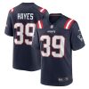 Tae Hayes New England Patriots Home Game Player Jersey - Navy