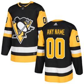 Pittsburgh Penguins Authentic Custom Jersey - Black