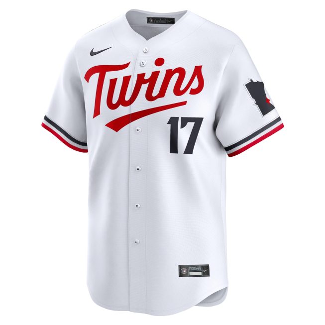 Bailey Ober Minnesota Twins Home Limited Player Jersey - White - Image 2