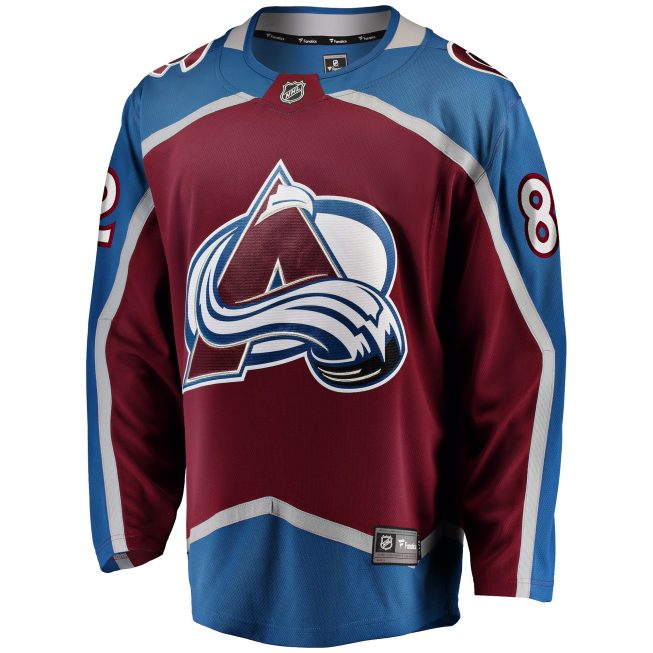 Caleb Jones Colorado Avalanche Fanatics Home Premier Breakaway Player Jersey - Maroon - Image 2