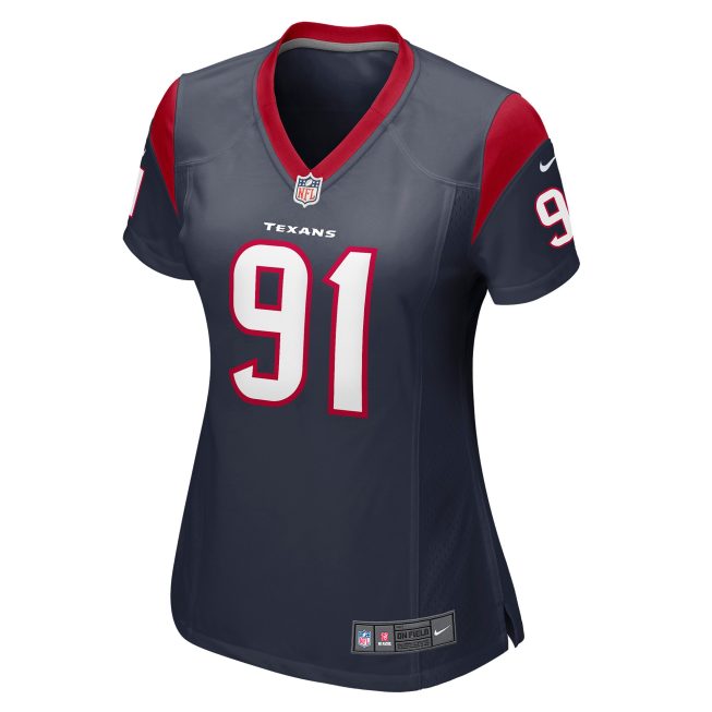 Roy Lopez Houston Texans Women's Player Game Jersey - Navy - Image 2