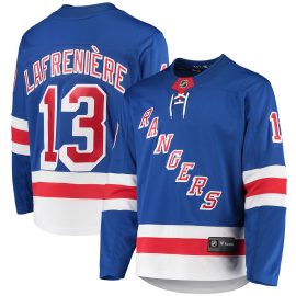 Alexis Lafreniere New York Rangers Fanatics Premier Breakaway Player Jersey - Blue