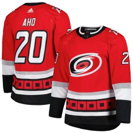Sebastian Aho Carolina Hurricanes Alternate Primegreen Authentic Player Jersey - Red