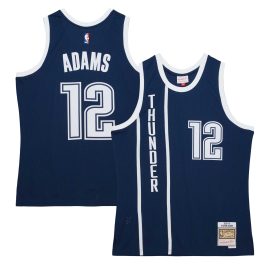 Steven Adams Oklahoma City Thunder Mitchell & Ness 2015/16 Hardwood Classics Alternate Swingman Jersey - Navy