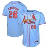 Nolan Arenado 28 St. Louis Cardinals Alternate Limited YOUTH Jersey - Light Blue