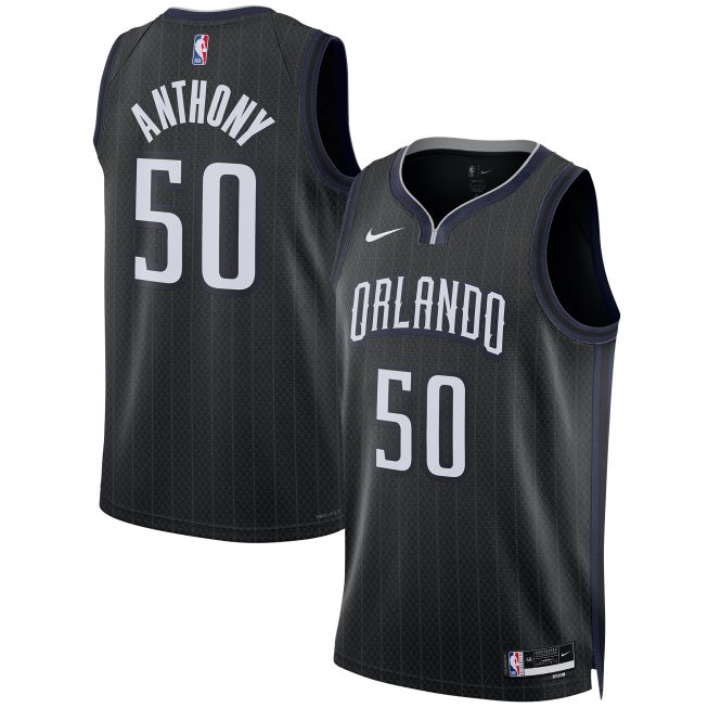Cole Anthony Orlando Magic Unisex 2022/23 Swingman Jersey - City Edition - Black