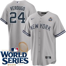 Alex Verdugo New York Yankees Road World Series Jersey