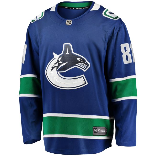 Dakota Joshua Vancouver Canucks Fanatics Home Premier Breakaway Player Jersey - Blue - Image 2