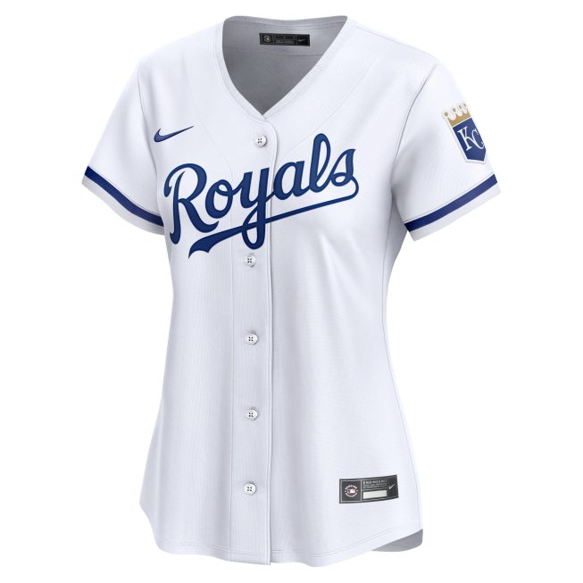 Kansas City Royals Women's Home Limited Jersey - White - Image 2