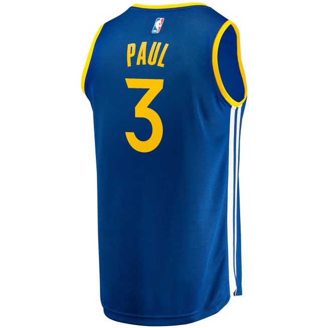 Chris Paul Golden State Warriors Fanatics Fast Break Player Jersey - Icon Edition - Royal - Image 3
