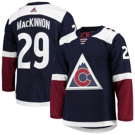 Nathan MacKinnon Colorado Avalanche Alternate Primegreen Authentic Player Jersey - Navy